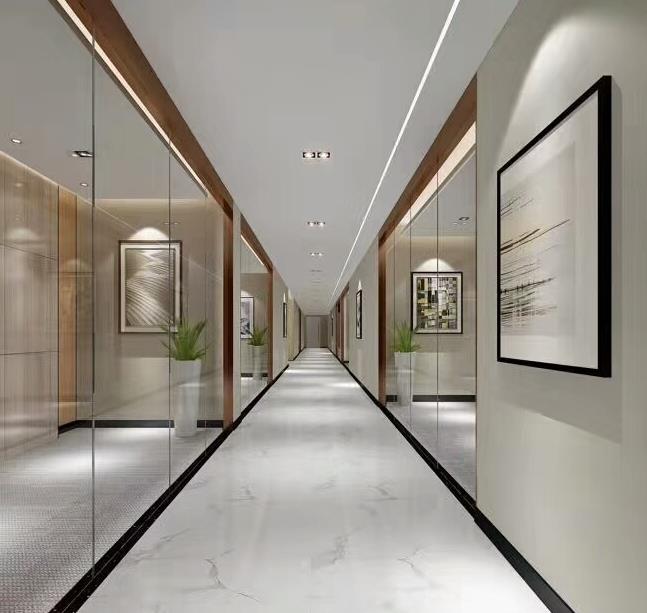 辦公樓裝修使用玻璃隔斷效果如何？