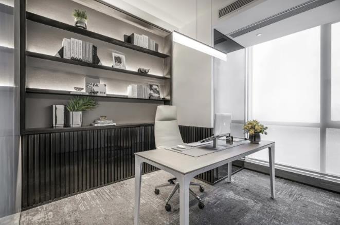 現(xiàn)代輕奢風(fēng)經(jīng)理辦公室設(shè)計(jì)正流行！