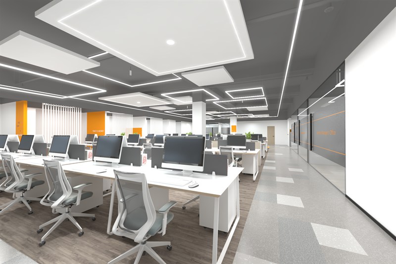 小型辦公室裝修顏色怎么搭配？