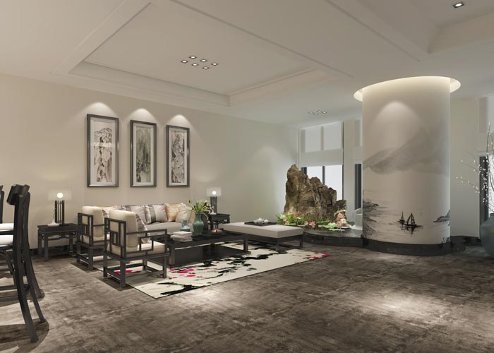 中式風(fēng)格辦公室裝修，展現(xiàn)獨(dú)特的東方美感